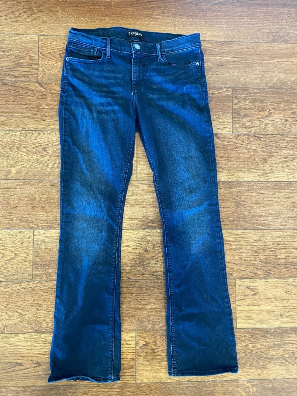 Express Barely Boot Mid Rise Jeans Size 12R